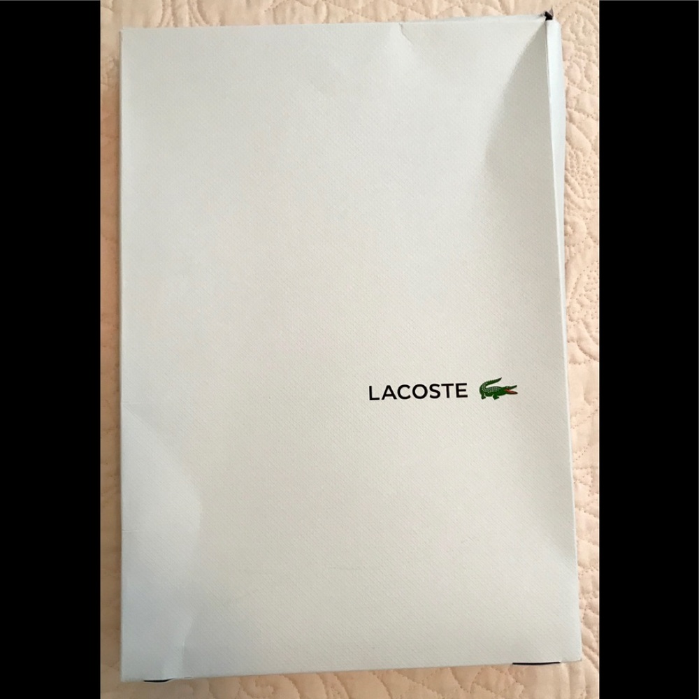 Lacoste shirt box